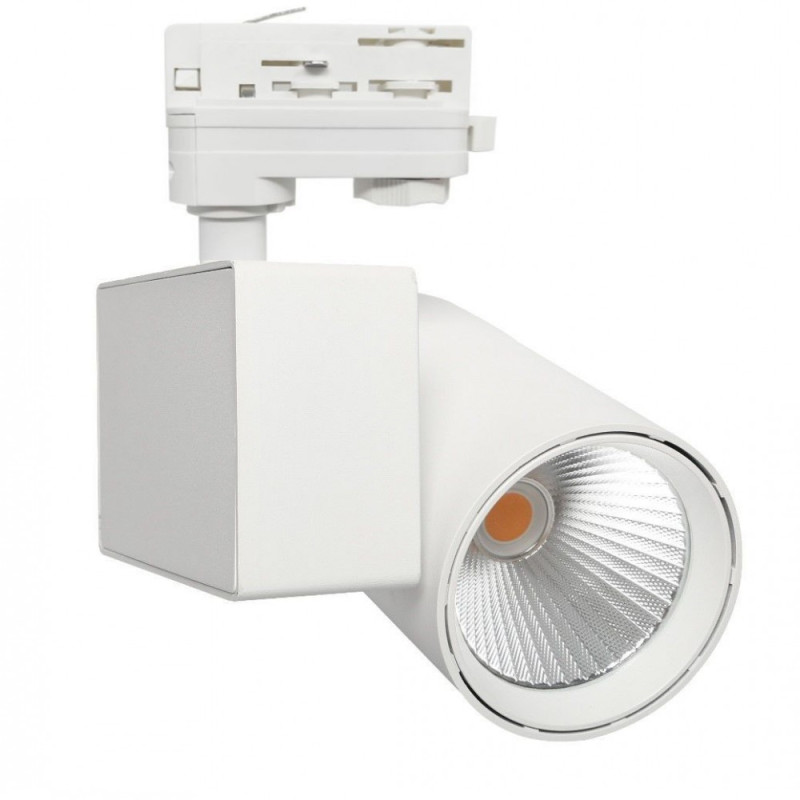 Foco LED 40W PHILIPS Driver Chip Bridgelux Blanco para Carril Trifasico Especial Frutería