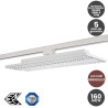 Foco LED Potencia Seleccionable desde 40w a 75w  Blanco Carril TRIFÁSICO Chip Bridgelux 5 años de garantia