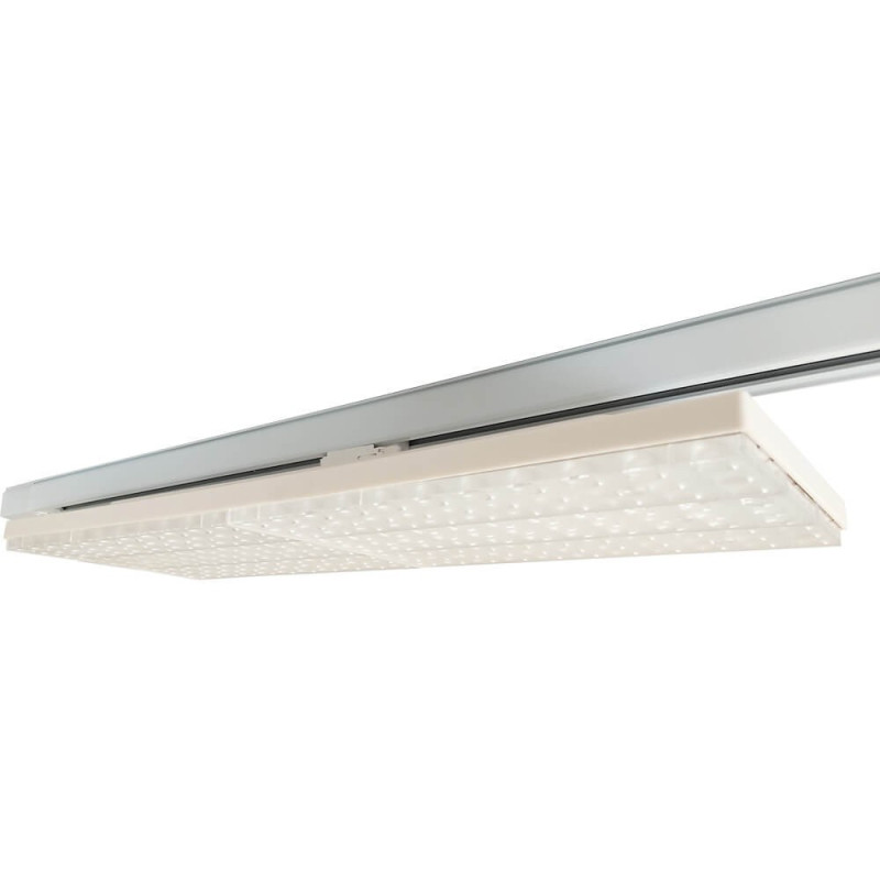 Foco LED Potencia Seleccionable desde 40w a 75w  Blanco Carril TRIFÁSICO Chip Bridgelux 5 años de garantia