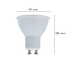 Dicroica LED 6W 38° GU10 - OSRAM CHIP - 3 Años de garantía