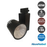 Foco LED 40W Negro PHILIPS Driver Chip Bridgelux Carril Monofásico CRI+98  5 años de garantía