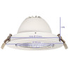 Downlight LED 30W Color Seleccionable Chip Bridgelux Driver Philips