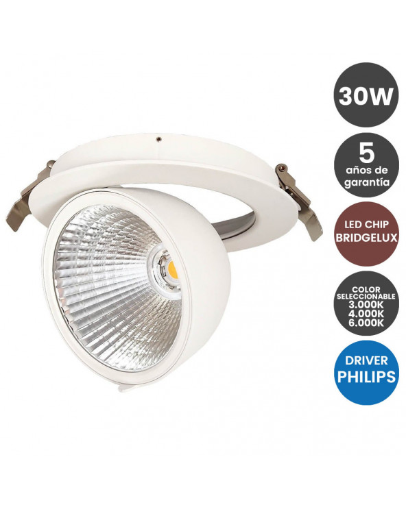 Downlight LED 30W Color...