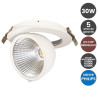 Downlight LED 30W Color Seleccionable Chip Bridgelux Driver Philips