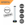 Torre de esterilización Luz Ultravioleta UV-C 150W. 220m2 en 1 hora.