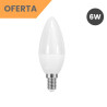 Bombilla LED Vela  6W  E14 C37 240º