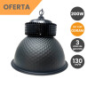 Campana industrial LED PRO Negra 200W Chip OSRAM.3 años de garantia