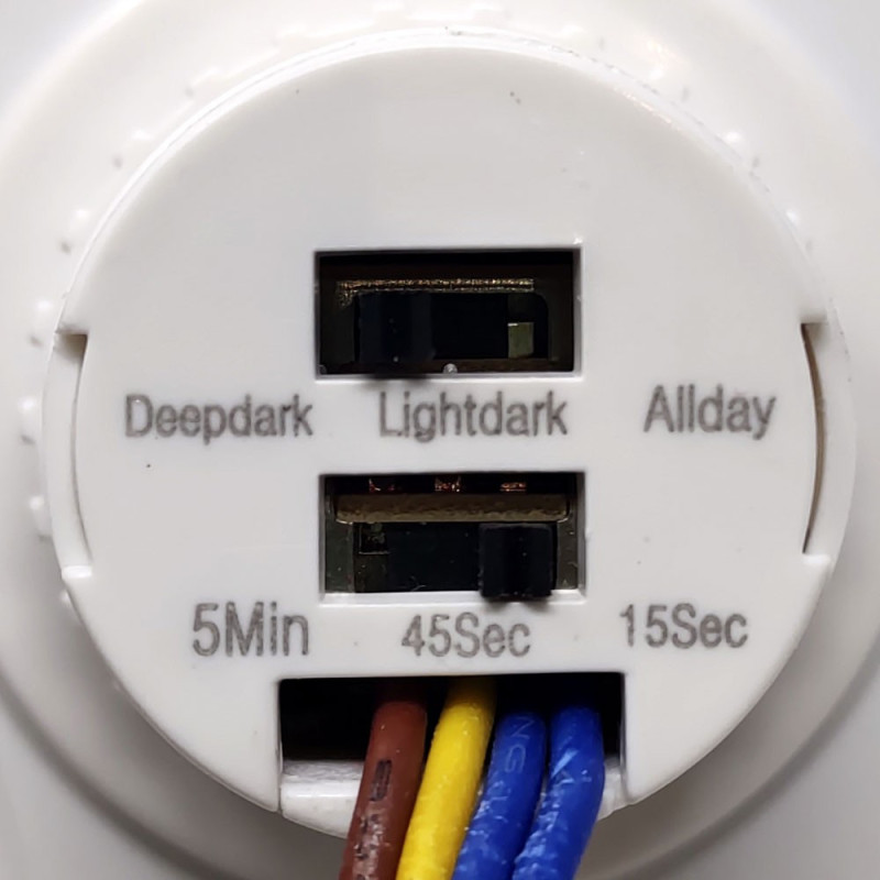 Placa LED Circular Color y Potencia seleccionable 24W - 22W- 20W -18W Osram Chip con Detector de Movimiento