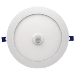 Placa LED Circular Color y Potencia seleccionable 24W - 22W- 20W -18W Osram Chip con Detector de Movimiento
