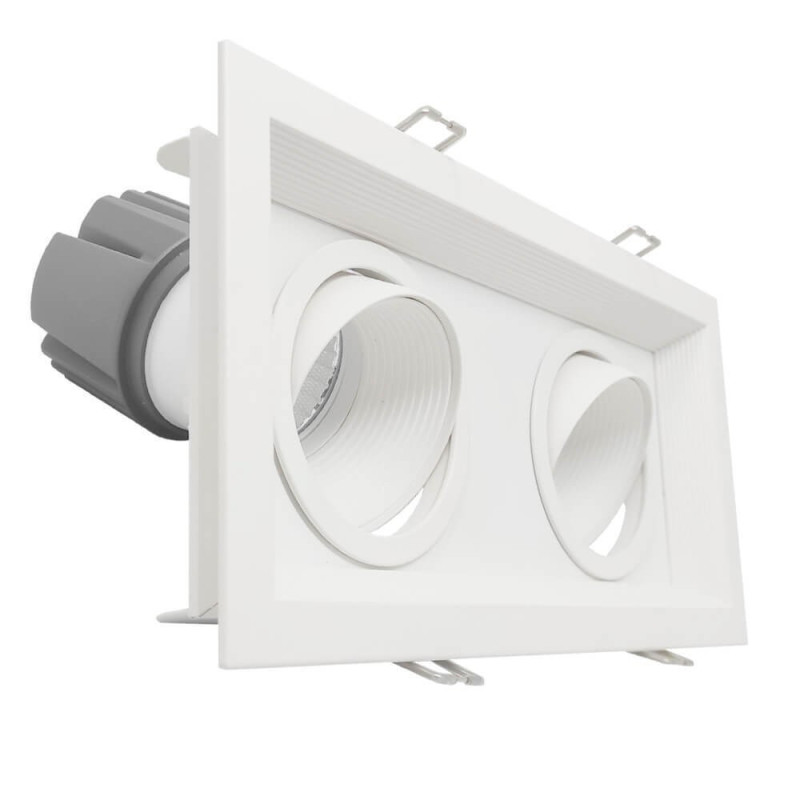 Foco Downlight Empotrable LED 30W Direccionable Blanco CRI+92 UGR13