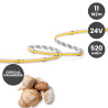 Tira LED COB 24V 11W/M Especial Panadería 520 LED/m FLIP CHIP CRI90 IP20- 3 AÑOS DE GARANTIA