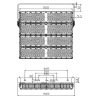 Foco Proyector LED 1200W Chip Bridgelux Driver PHILIPS Xitanium 5 años de garantía