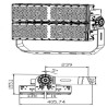 Foco Proyector LED 600W Chip Bridgelux Driver PHILIPS Xitanium 5 años de garantía