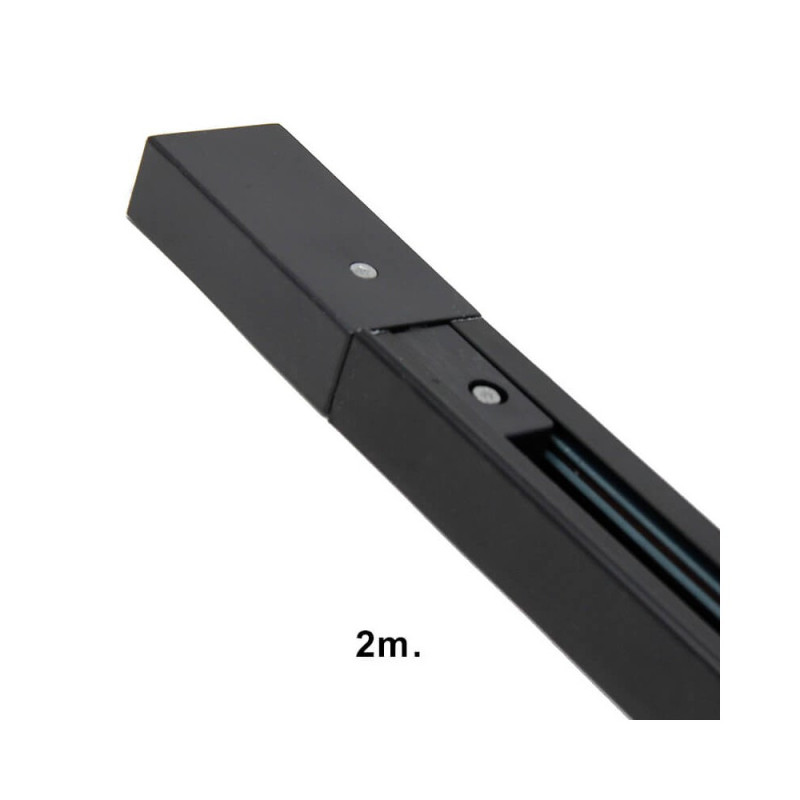 Carril Monofásico 2 metros REFORZADO para Focos LED