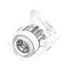 Foco LED 30W Blanco Chip Bridgelux para Carril Monofásico 35º