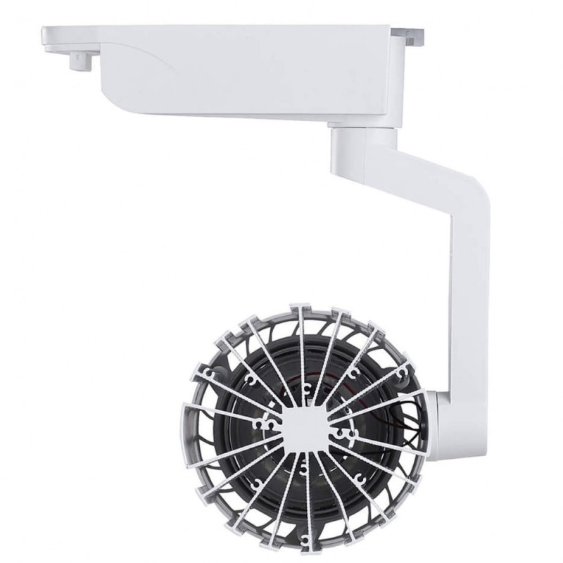 Foco LED 30W Blanco Chip Bridgelux para Carril Monofásico 35º