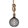 Bombilla LED Metal Negro 4W E27 G125 - Dimable