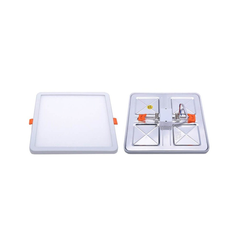 Placa LED Slim Cuadrada Downlight 20W AJUSTABLE