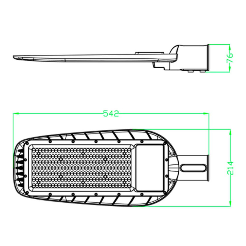 Farola LED 150W OSRAM Chip 130Lm/W 3 años de garantía