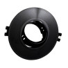 Aro Circular NEGRO orientable para GU10