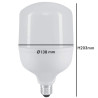Lámpara LED 50W 150Lm/W  E27 FP97 IP20