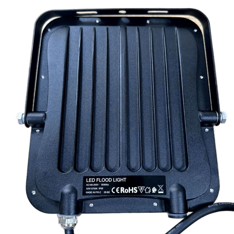 Foco Proyector Exterior LED 50W OSRAM CHIP  140Lm/W - 5 Años de garantia