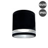 Aplique Techo LED Aluminio Negro GU10