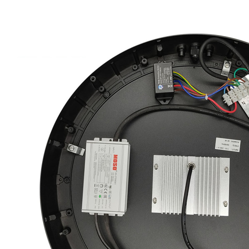 Farola LED Aluminio 65W Programable Driver Moso 210Lm/W Chip Bridgelux 5 años de garantía