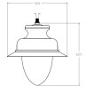 Farola LED Aluminio 65W Programable Driver Moso 210Lm/W Chip Bridgelux 5 años de garantía