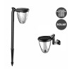 Aplique o Baliza Solar LED Color seleccionable