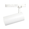 Foco LED Potencia Seleccionable 40W-38W-36W-34W y color seleccionable Blanco Carril Monofásico CRI+92 UGR13 160Lm/W