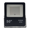 Foco Proyector RGB+W Led 50W IP65 con mando a distancia