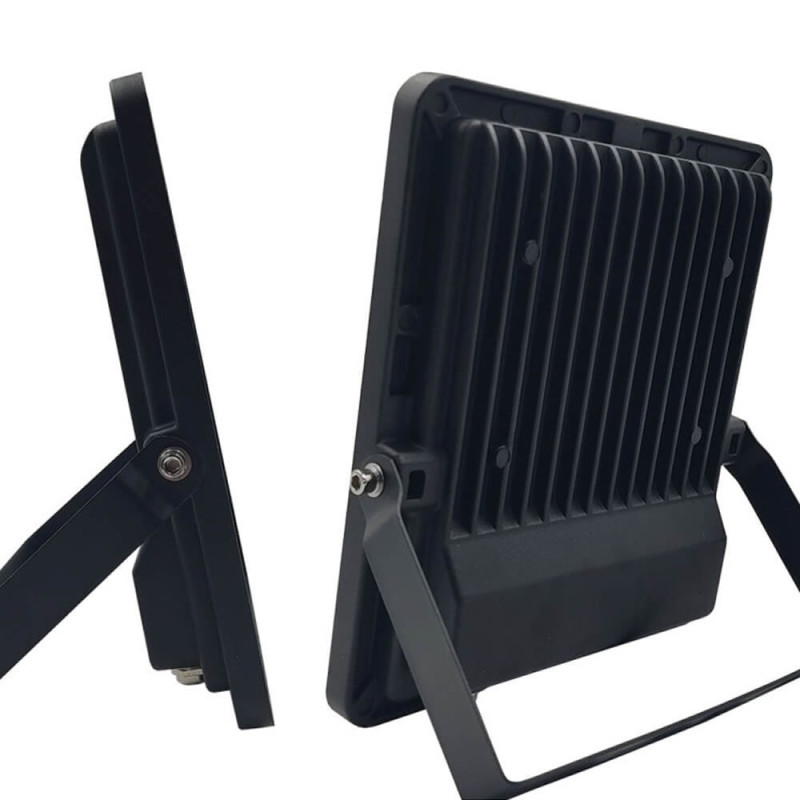 Foco Proyector RGB+W Led 50W IP65 con mando a distancia