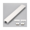 Perfil de Aluminio Moldura DOBLE LUZ- 2 Metros