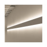Perfil de Aluminio Moldura DOBLE LUZ- 2 Metros