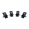 Kit Convertidor a Empotrable luminaria superficie Acero Negro
