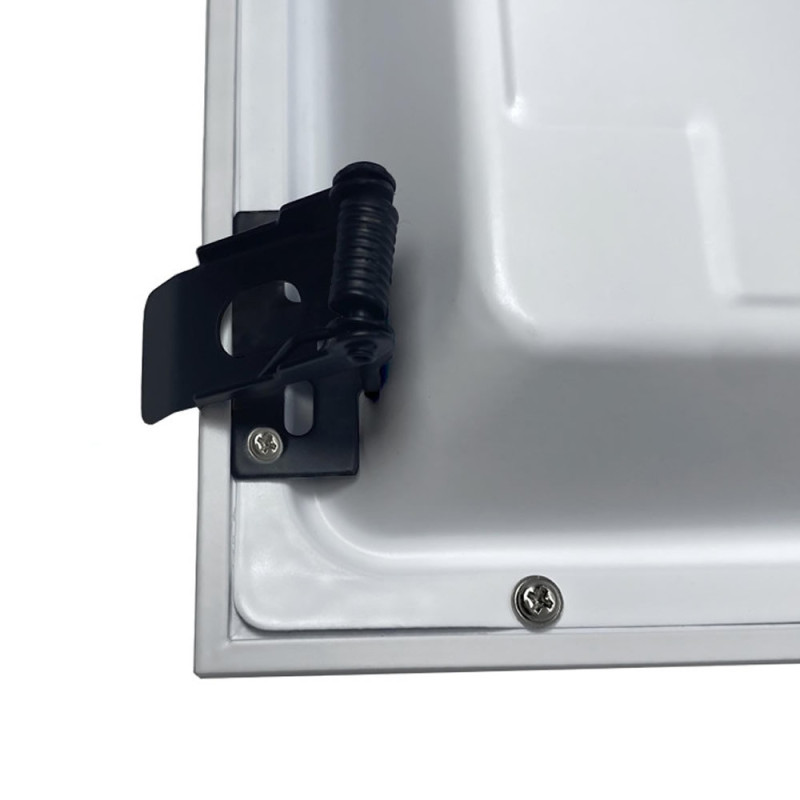 Kit Convertidor a Empotrable luminaria superficie Acero Negro