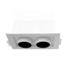 Empotrable LED 12W Periscopico Direccionable Rectangular Color Seleccionable