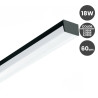 Regleta Lineal LED 18W Negra Color Seleccionable 60cm