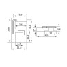 Pack 10 unidades Conector Transparente Para Unión L Tiras LED COB y SMD 8 mm y 10mm IP20