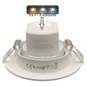 Empotrable LED 7W Circular Blanco - CCT