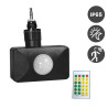 Sensor Crepuscular y de Movimiento IP65 con mando a distancia compatibles con focos proyectores Gama 14218