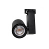Foco LED 40W Negro para Carril Monofásico 24º CRI +90 UGR17- 5 Años de garantía