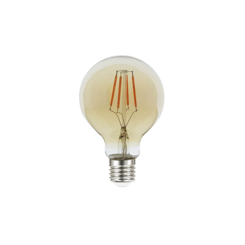 Bombilla LED Filamento Vintage 6W Regulable E27 G80 Gold