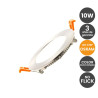 Placa Downlight LED Circular 10W Acero Color Seleccionable OSRAM CHIP