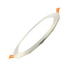 Placa LED Slim Circular 24W Acero Color Seleccionable OSRAM CHIP