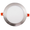 Placa LED Slim Circular 24W Acero Color Seleccionable OSRAM CHIP