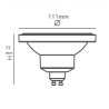 Lámpara LED AR111 14W 24º GU10 - UGR19