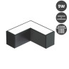Conector de esquina Colgante o Superficie LED 9W Color Seleccionable Para referencias 72281 y 72282