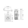 Regulador TRIAC 200W Dimmer AC 220V con mando IR